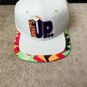 Jordan Colorful 'What's Up' Snapback Hat vintage
